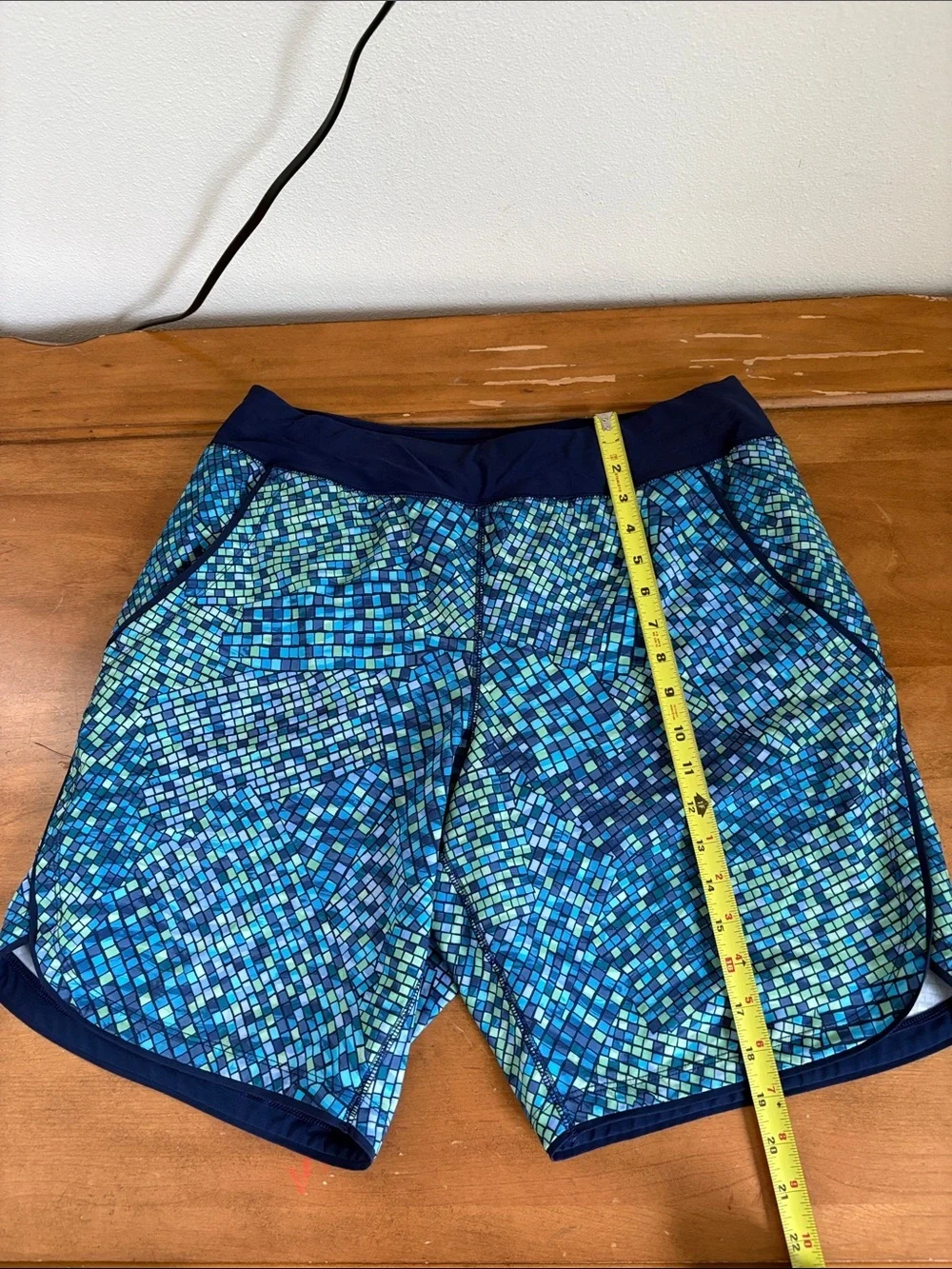 Lands' End Swim Board Shorts Size 12